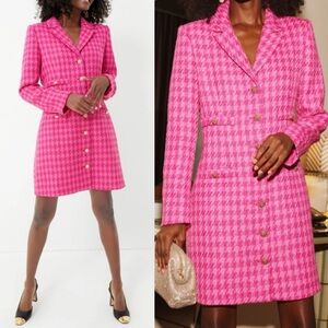 Tuckernuck Pomander Place Magenta Tweed Stacie Dress Various Size XL